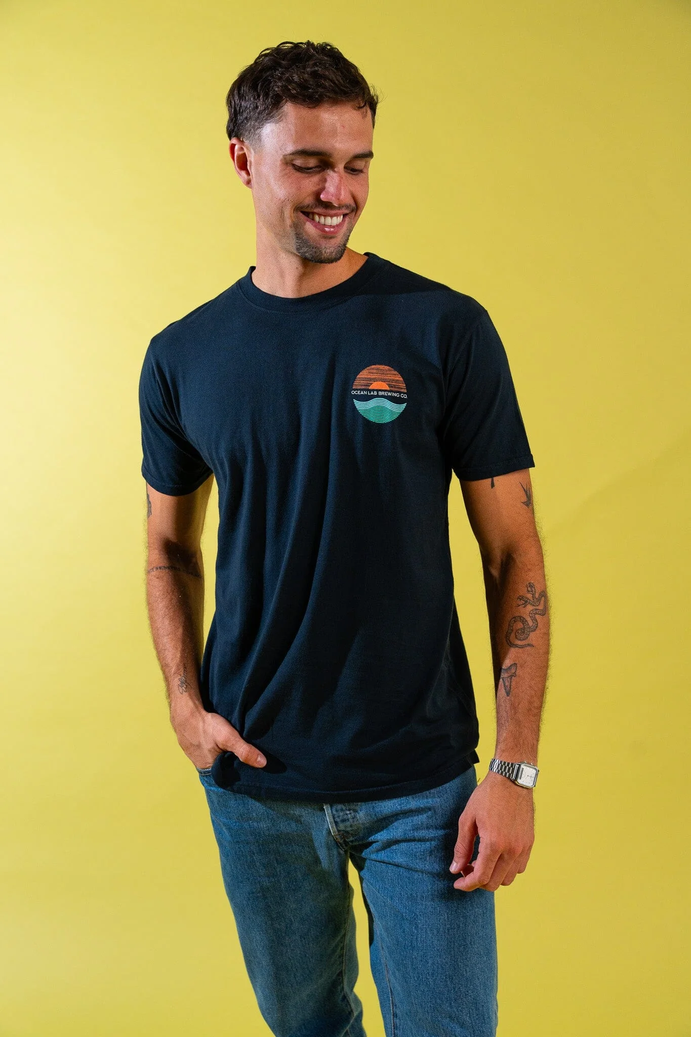 Ocean Sunset Short Sleeve T-shirt - Image 7