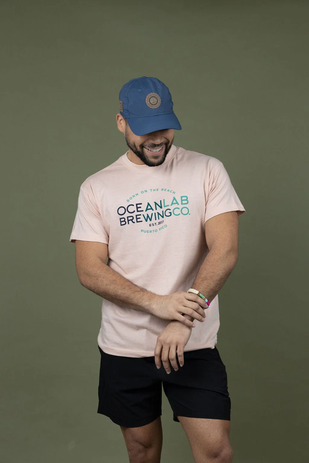 Ocean Lab Organic T-Shirt - Cameo Pink - Image 2