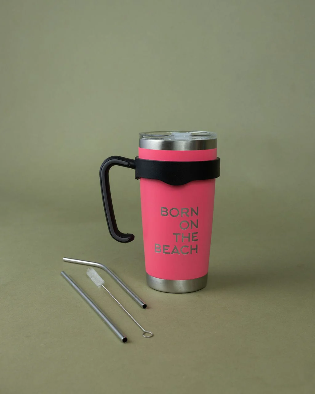 Tumbler Set 20oz - Neon Pink