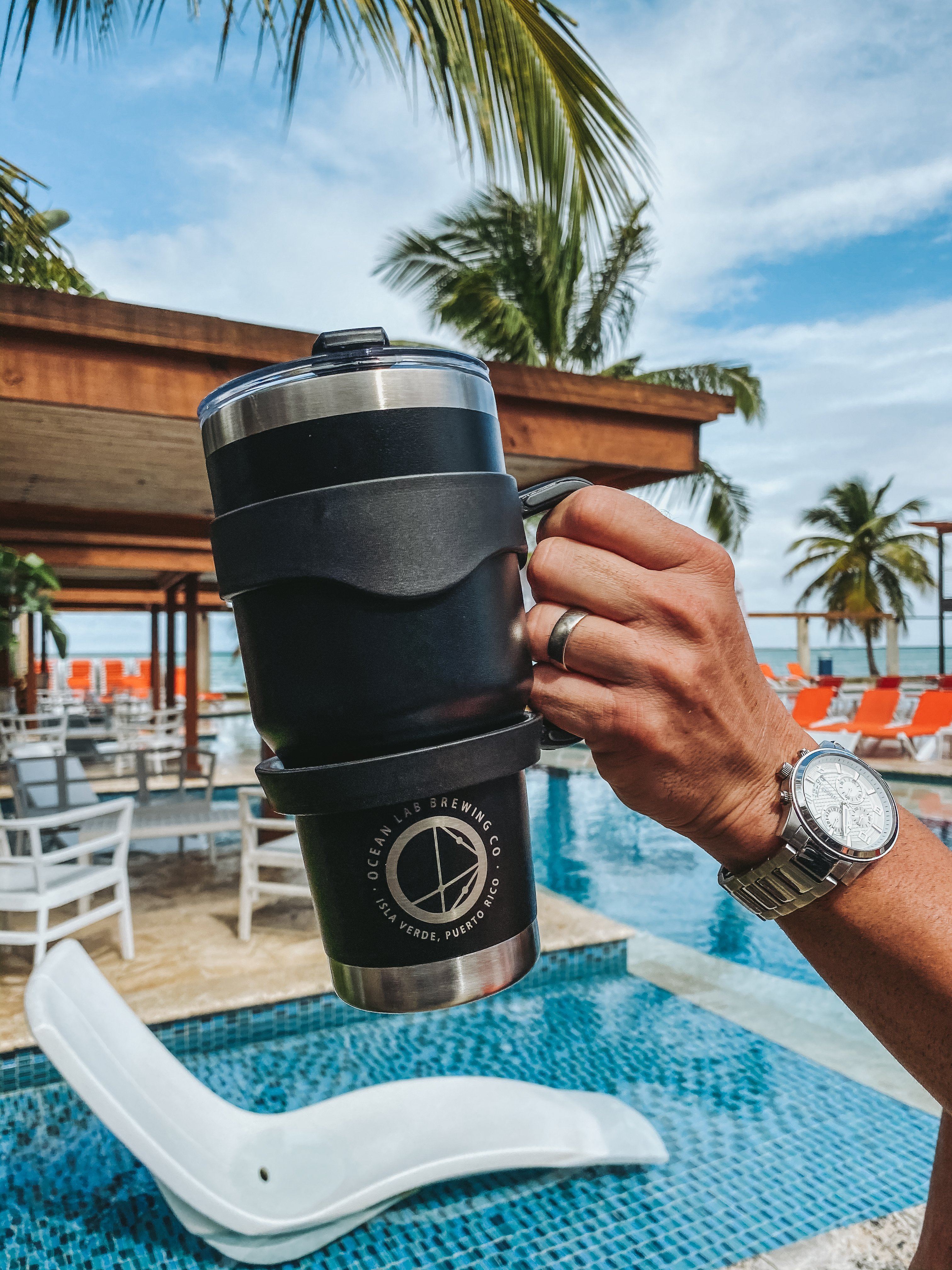 Tumbler Set 30oz - Black & Silver - Image 4