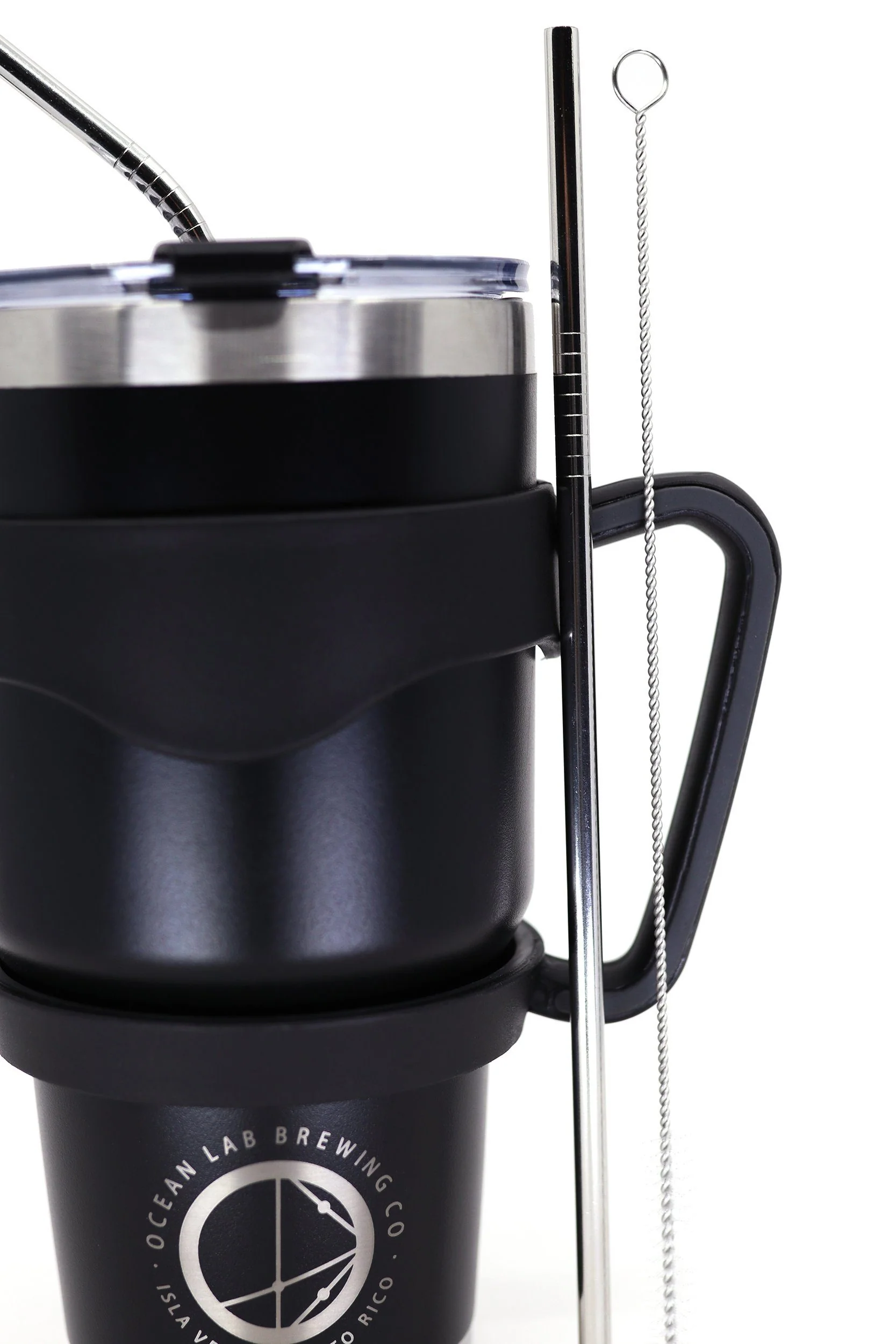 Tumbler Set 30oz - Black & Silver - Image 8