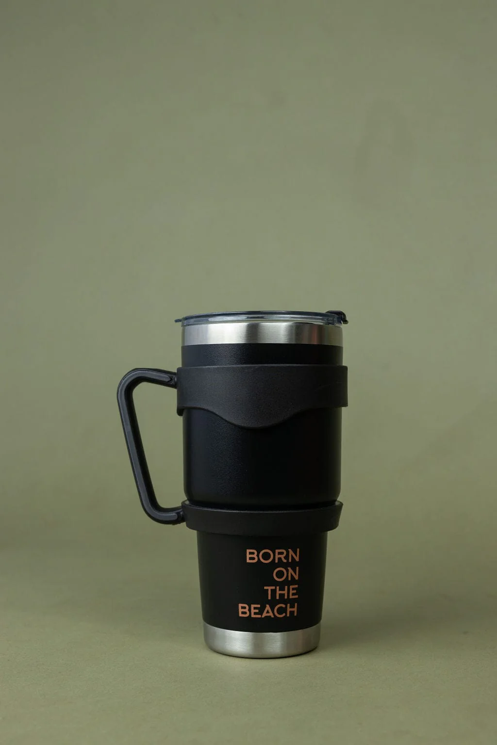 Tumbler Set 30oz - Black & Coral - Image 2