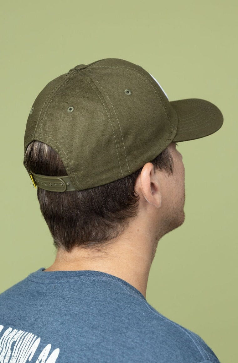 Wave Sunrise Structure Cap - Olive - Image 3